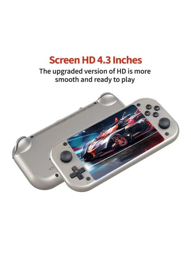 PSP M17 Portable Game Console – 4.3-Inch HD Display, Built-in 10000 Classic Games – Handheld Gaming Device with Dual Joystick, Save/Load Function, TV Output – Lightweight Retro Gaming Console for Kids & Adults – Supports Arcade, GBA, NES & More - Image 3